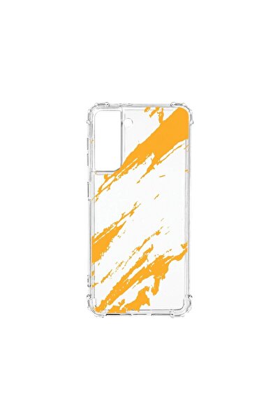 bestcase Αντικραδασμική Θήκη 1.5MM, Συμβατή με Samsung Galaxy S22, Χρυσές Ρίγ...