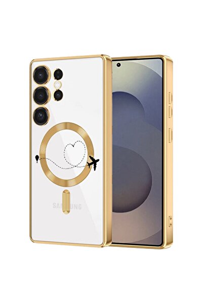 bestcase Πολυτελής Θήκη MagSafe, Συμβατή με Samsung Galaxy S24 Ultra, Σχέδιο ...