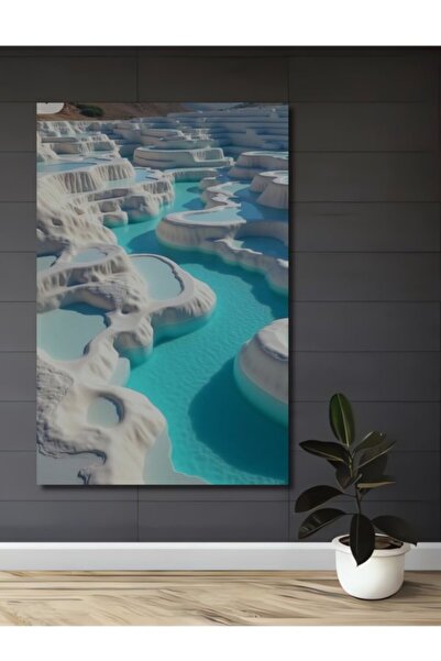 Teona Ahşap Τραβερτίνες Παμκακλής Φυσικό Ξύλο Κληρονομιάς Διακοσμητικό Τραπέζ...