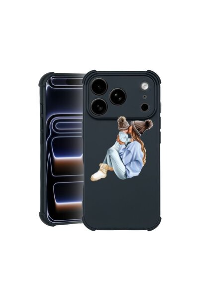 bestcase Θήκη TPU Pro Shock Συμβατή με Apple iPhone 17 Pro Max, με σχέδιο Μαμ...