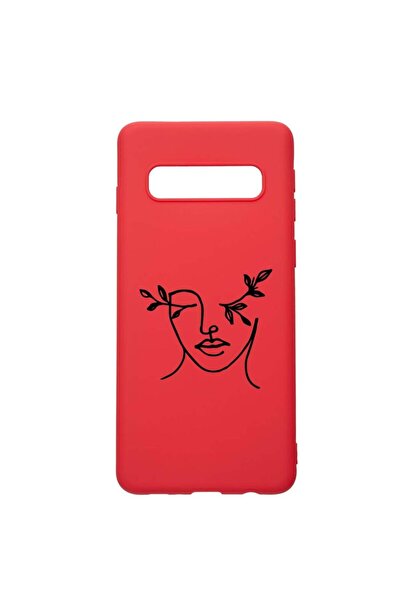 bestcase Θήκη Σιλικόνης Συμβατή με Samsung Galaxy S10 Plus, Γυναικείο Αφηρημέ...