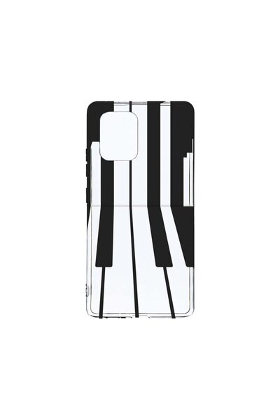 bestcase Διαφανής Θήκη Σιλικόνης 2MM, Συμβατή με Samsung Galaxy A71, Πιάνο, Α...