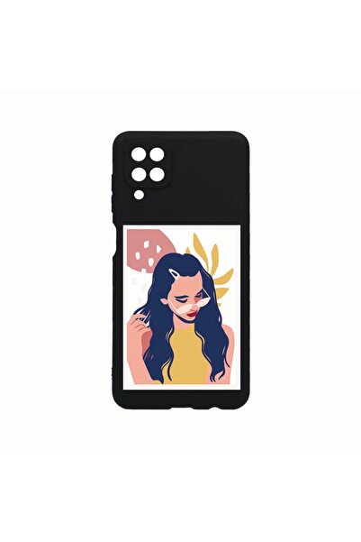 bestcase Θήκη Σιλικόνης, Συμβατή με Samsung Galaxy A12, Καλοκαιρινό Κορίτσι, ...