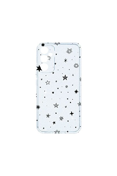 bestcase Θήκη Crystal Glitter 2MM, Συμβατή με Samsung Galaxy A14 5G, Αστέρια,...