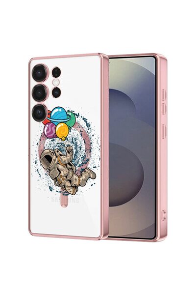 bestcase Πολυτελής Θήκη MagSafe, Συμβατή με Samsung Galaxy S24 Ultra, Αστρονα...