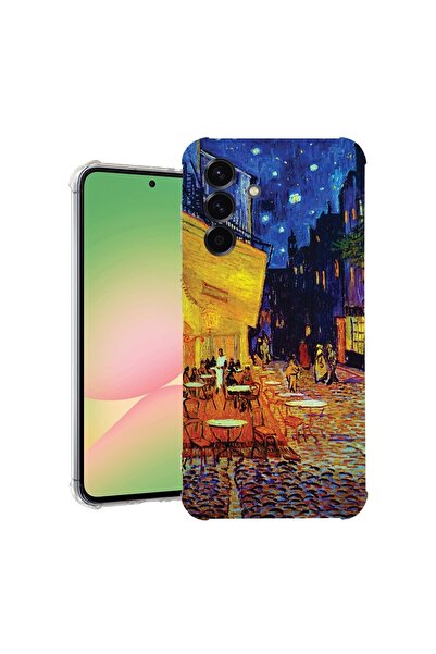 bestcase Θήκη για Samsung Galaxy A36, Αντικραδασμική 1.5MM, Βαν Γκογκ Καφές ©...