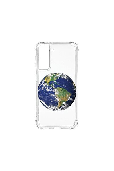bestcase Αντικραδασμική Θήκη 1.5MM, Συμβατή με Samsung Galaxy S21 FE, Earth, ...