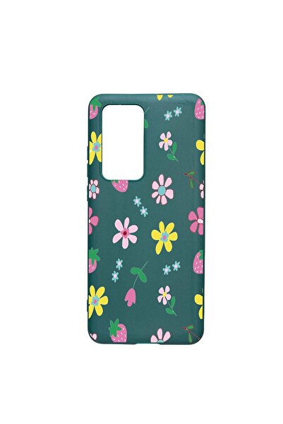 bestcase Husa Silicon Flowers, compatibila cu Samsung Galaxy M02s, rezistenta...