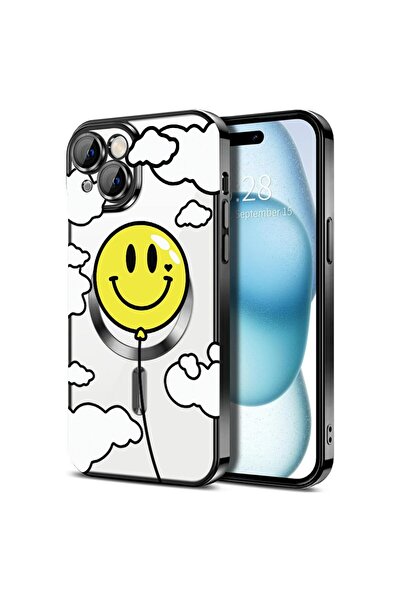 bestcase Πολυτελής Θήκη MagSafe, Συμβατή με Apple iPhone 15, Κίτρινο Μπαλόνι ...