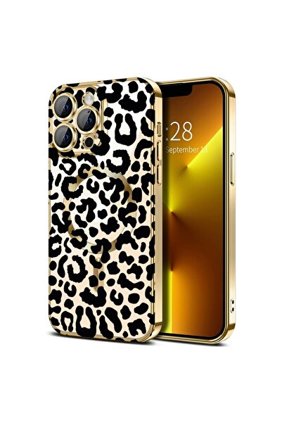 bestcase Πολυτελής Θήκη MagSafe, Συμβατή με Apple iPhone 14 Pro Max, Μαύρη Λε...