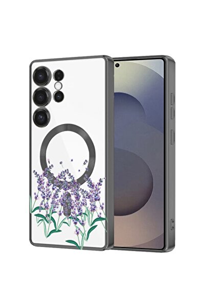 bestcase Πολυτελής Θήκη MagSafe, Συμβατή με Samsung Galaxy S24 Ultra, Λεβάντα...