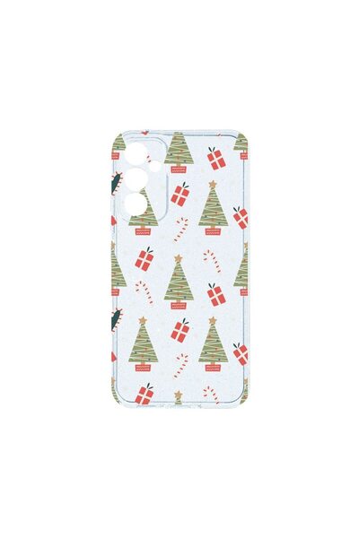 bestcase Θήκη Crystal Glitter 2MM, Συμβατή με Samsung Galaxy A15 5G, Χριστουγ...