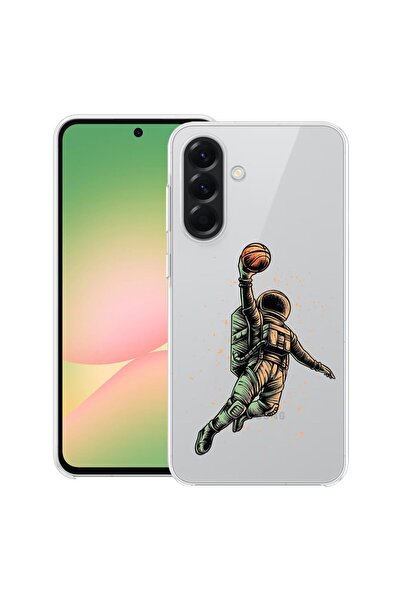 bestcase Θήκη για Samsung Galaxy A17 5G με σχέδιο αστροναύτη με μπάλα μπάσκετ...