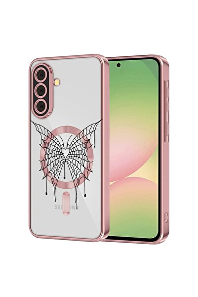 bestcase Πολυτελής Θήκη MagSafe, Συμβατή με Samsung Galaxy S24 FE, Πεταλούδα,...