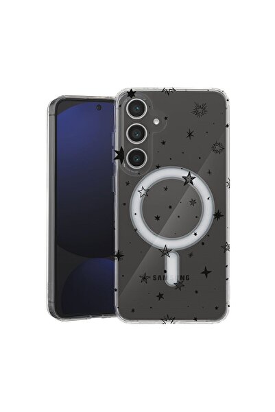 bestcase Θήκη για Samsung Galaxy S24 FE, MagSafe Αντικραδασμική, Αστέρια, Προ...