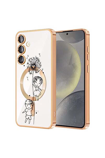 bestcase Πολυτελής Θήκη MagSafe, Συμβατή με Samsung Galaxy A35, Πικραλίδα με ...