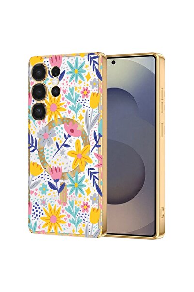 bestcase Πολυτελής Θήκη MagSafe, Συμβατή με Samsung Galaxy S24 Ultra, Πολύχρω...