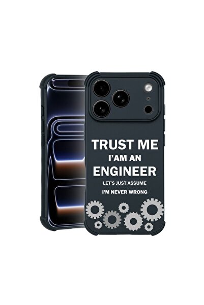 bestcase Θήκη TPU Pro Shock συμβατή με Apple iPhone 17 Pro, με σχέδιο  "Είμαι...