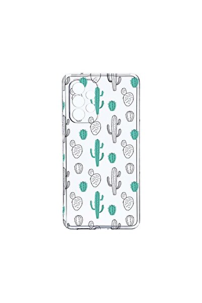 bestcase Διαφανής Θήκη Σιλικόνης 2MM, Συμβατή με Samsung Galaxy A13 4G, Κάκτο...