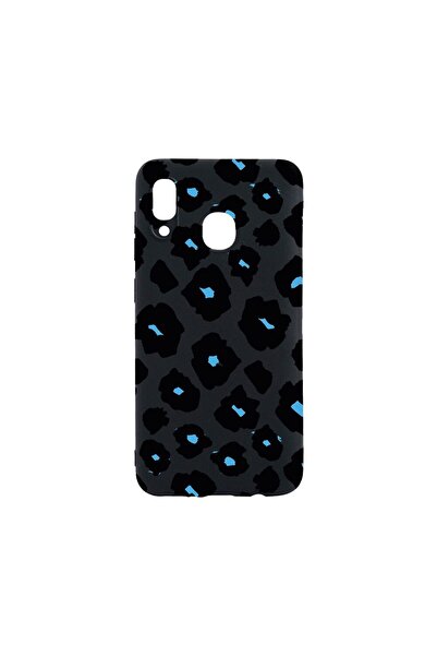bestcase Λεπτή Θήκη Σιλικόνης 0.8MM, Συμβατή με Samsung Galaxy A40, Μπλε Σχέδ...