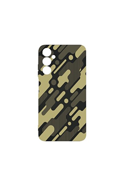 bestcase Θήκη Σιλικόνης Premium, Συμβατή με Samsung Galaxy M34, Πράσινο Καμου...
