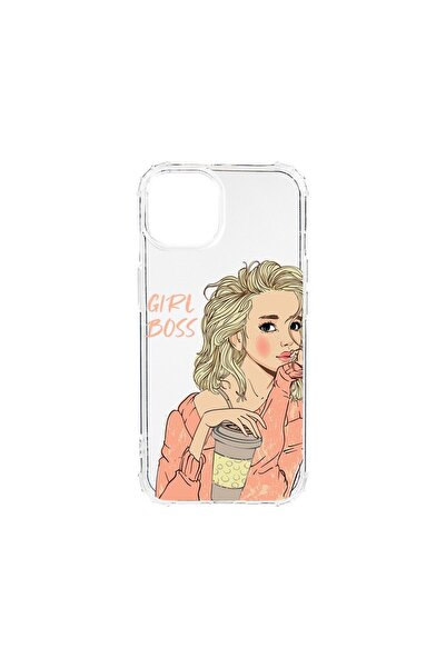 bestcase Αντικραδασμική Θήκη 1.5MM, Συμβατή με Apple iPhone 13 Pro, Girl Boss...