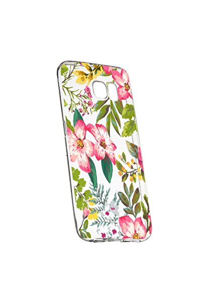 bestcase Προστατευτική θήκη, Λουλούδια, παστέλ χρώματα, για Samsung Galaxy S7...