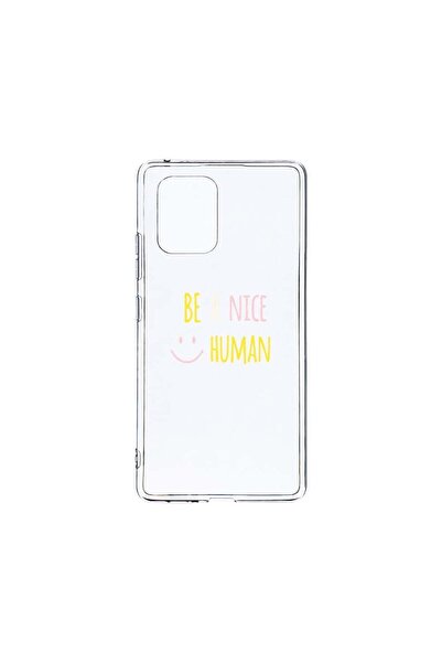 bestcase Διαφανής Θήκη Σιλικόνης 2MM, Συμβατή με Samsung Galaxy A71, Be Nice,...