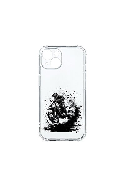 bestcase Husa Anti Shock 1.5MM, compatibilă cu Apple iPhone 14, MotoCross, Te...