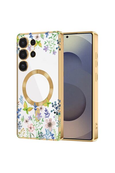 bestcase Πολυτελής Θήκη MagSafe, Συμβατή με Samsung Galaxy S24 Ultra, Κομψά Π...