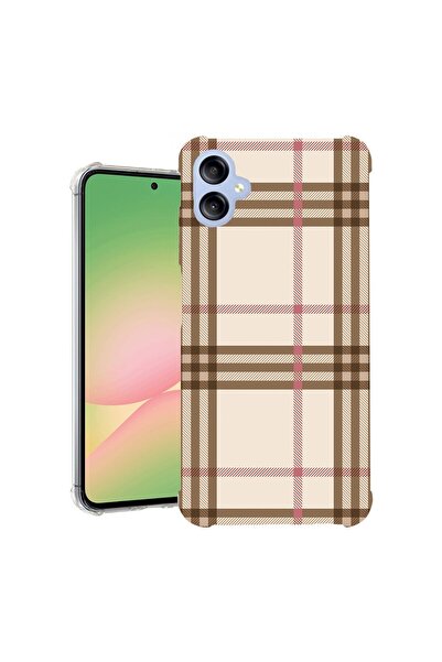 bestcase ¬Æ Husa compatibila Samsung Galaxy A06 4G, Anti Shock 1.5MM, Plaid, ...