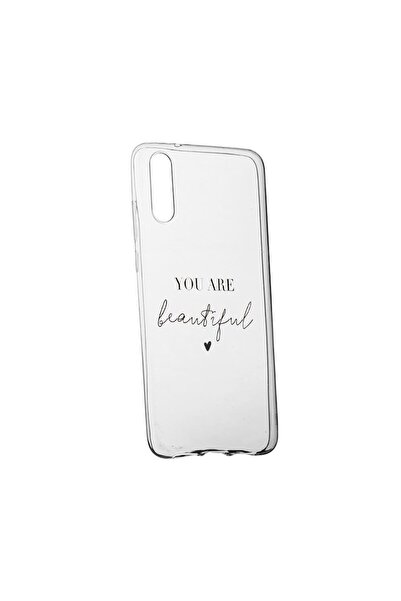 bestcase Θήκη με μήνυμα  "Είσαι Όμορφη ", για Samsung Galaxy Xcover Pro, ανθε...