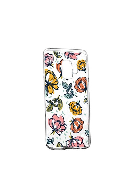 bestcase Силиконов калъф, съвместим с Xiaomi Redmi Note 8 Pro, Цветя - Пастел...