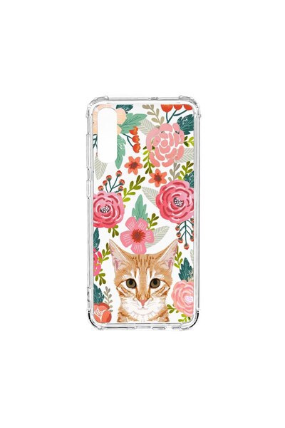 bestcase Husa Αντικραδασμική Θήκη Συμβατή με Samsung Galaxy A50, Γάτα και Λου...
