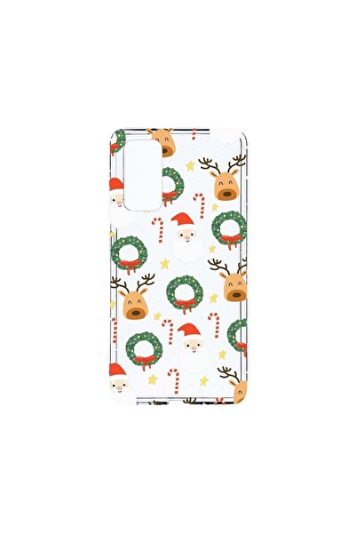 bestcase Διαφανής Θήκη Σιλικόνης 2MM, Συμβατή με Samsung Galaxy S20, Χριστουγ...