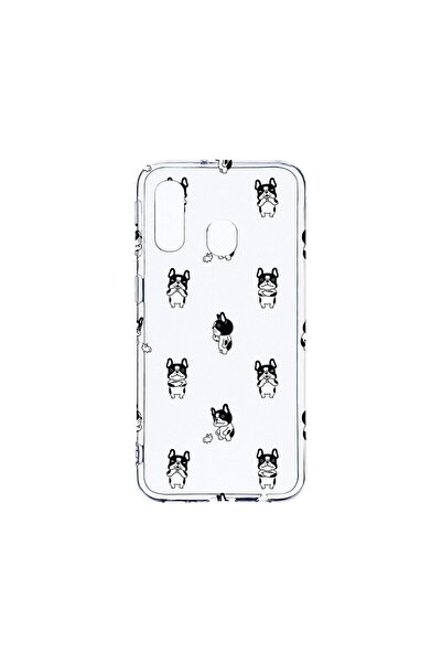 bestcase Διαφανής Θήκη Σιλικόνης 2MM, Συμβατή με Samsung Galaxy A40, Σχέδιο Μ...