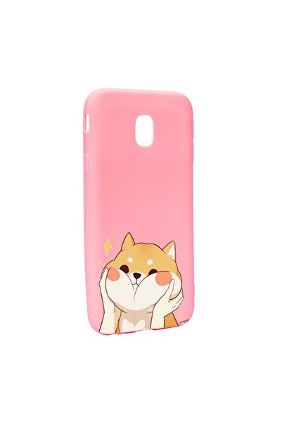 bestcase Θήκη Προστασίας Emoji - Γλυκιά Γάτα, για Samsung Galaxy J7 2018, ανθ...