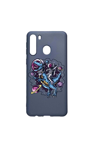 bestcase Husa Silicon Compatibila Cu Samsung Galaxy A21, Astronaut Ride, rezi...