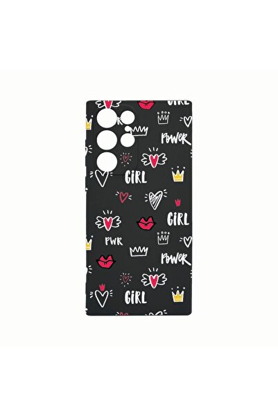 bestcase Θήκη Σιλικόνης, Συμβατή με Samsung Galaxy S22 Ultra, Girl Power, Ανθ...