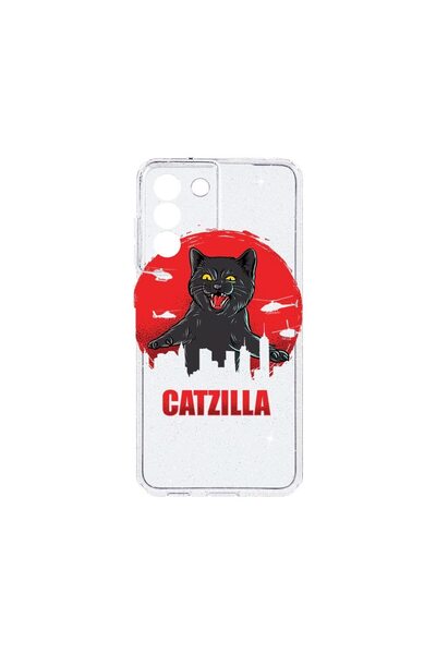 bestcase Θήκη Crystal Glitter 2MM, Συμβατή με Samsung Galaxy S22, Catzilla, Α...