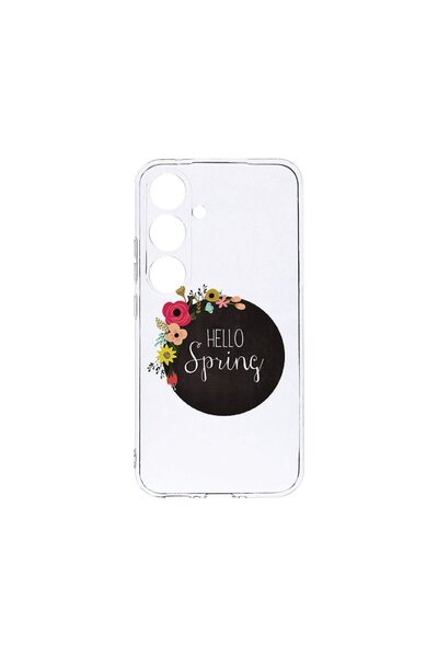 bestcase Θήκη Διαφανής Σιλικόνη 2MM, Συμβατή με Samsung Galaxy A25, Hello Spr...