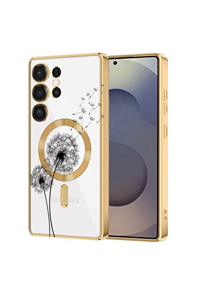 bestcase Πολυτελής Θήκη MagSafe, Συμβατή με Samsung Galaxy S24 Ultra, Μαύρο κ...