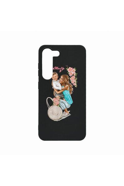 bestcase Θήκη, Συμβατή με Samsung Galaxy S23 Plus, Ζωή Μαμάς με Αγόρι, Ανθεκτ...