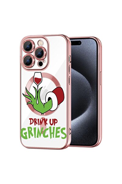 bestcase Πολυτελής Θήκη MagSafe, Συμβατή με Apple iPhone 16 Pro, Γκρίντς - Πι...