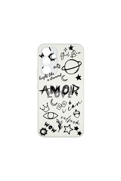 bestcase Δερμάτινη Θήκη Elegance, Συμβατή με Samsung Galaxy A34 5G, Goth Love...