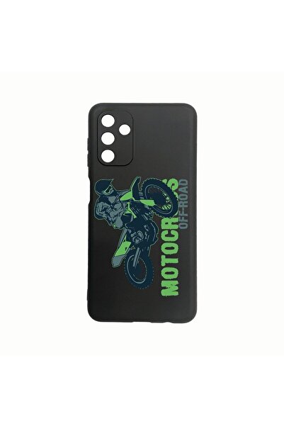 bestcase Husa Silicon, Compatibila cu Samsung Galaxy A04s, Motocross, Reziste...
