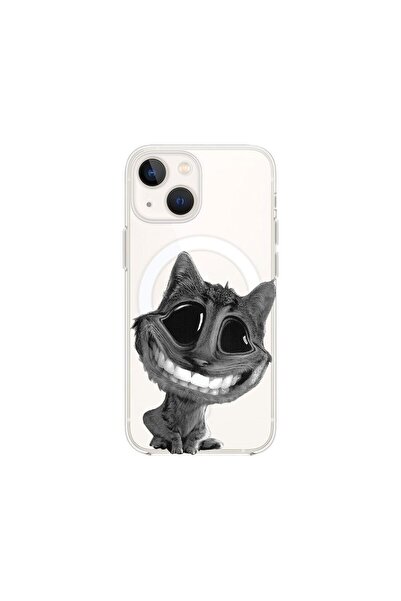 bestcase Θήκη MagSafe Αντικραδασμική, συμβατή με Apple iPhone 15, Crazy Cat, ...
