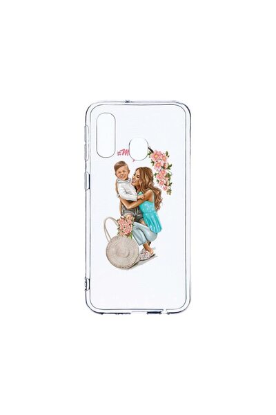 bestcase Διαφανής Θήκη Σιλικόνης 2MM, Συμβατή με Samsung Galaxy A40, Σχέδιο  ...