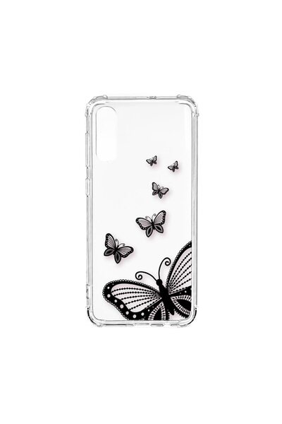 bestcase Husă Antișoc Compatibilă cu Samsung Galaxy A50, Butterfly, Silicon P...