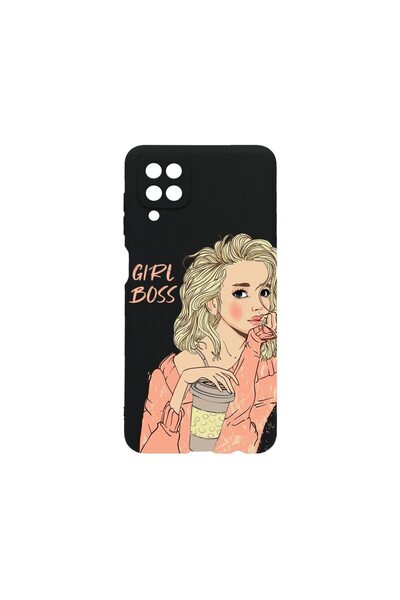 bestcase Λεπτή Θήκη Σιλικόνης 0.8MM, Συμβατή με Samsung Galaxy M12, Girl Boss...